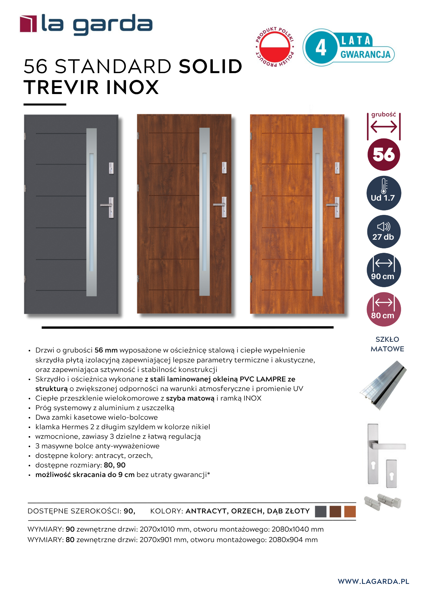 Fiszka 56 TREVIR INOX