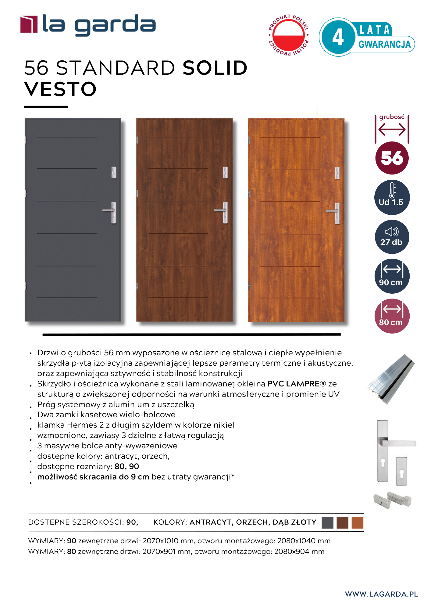 Fiszka 56 standard solid vesto