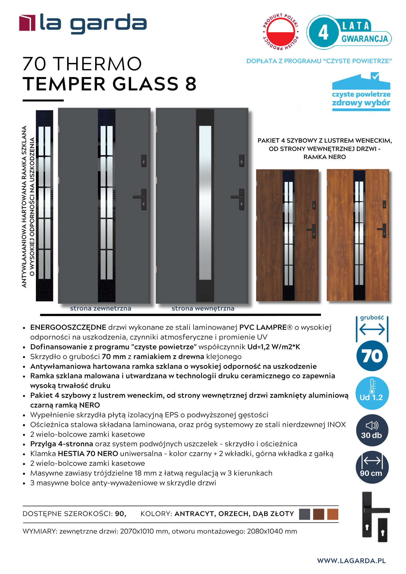 Fiszka 70 THERMO TEMPER GLASS 8