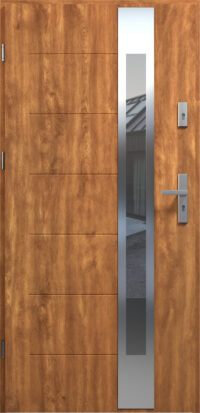 70 THERMO HYBRID POLAR INOX Dąb Złoty