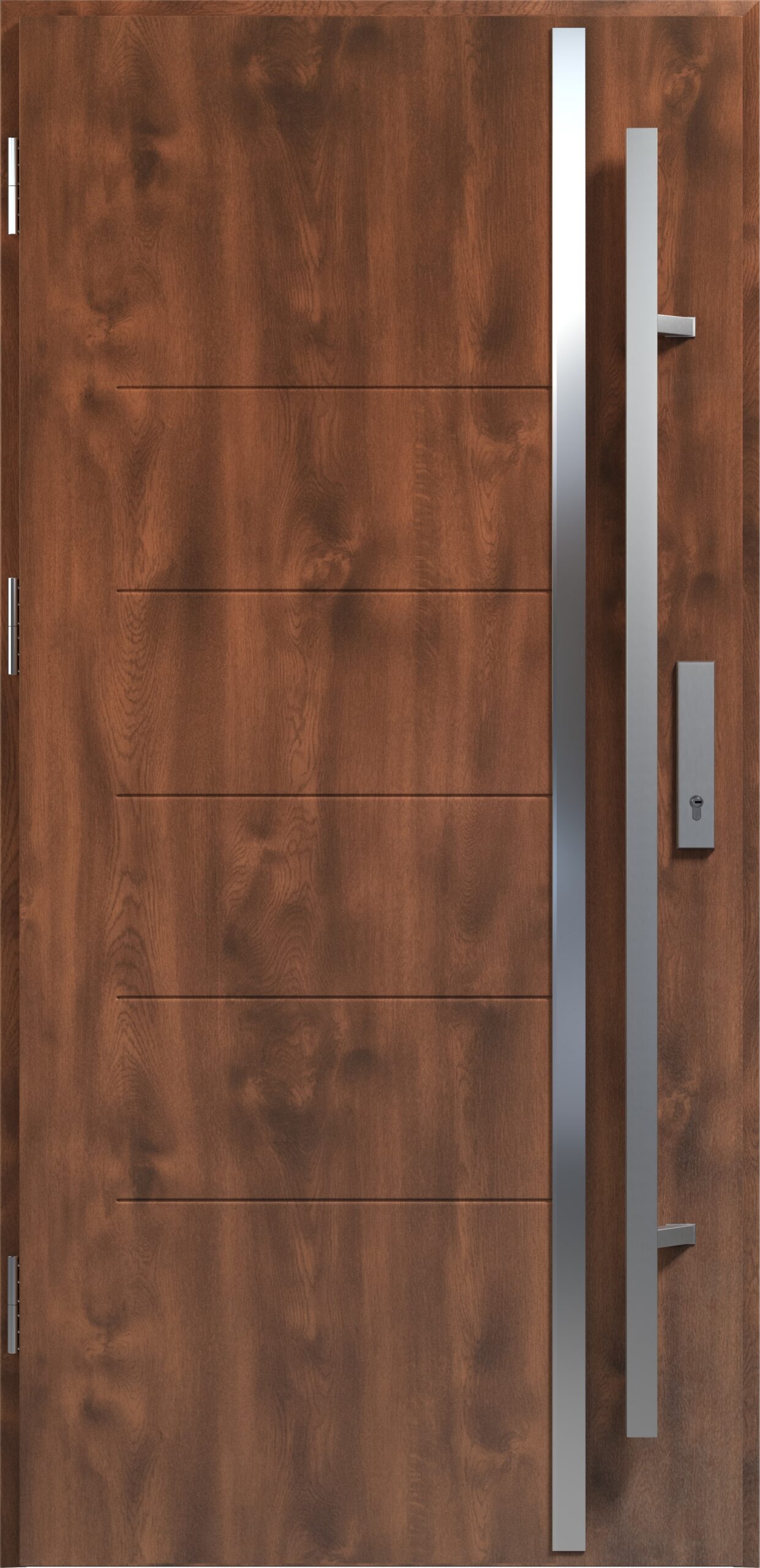 90 THERMO PASIVE BERGEN LONGLINE Z ANTABĄ 170 CM Orzech