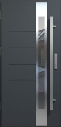 90 THERMO PASIVE BERGEN INOX L.WE antaba 150 cm Antracyt