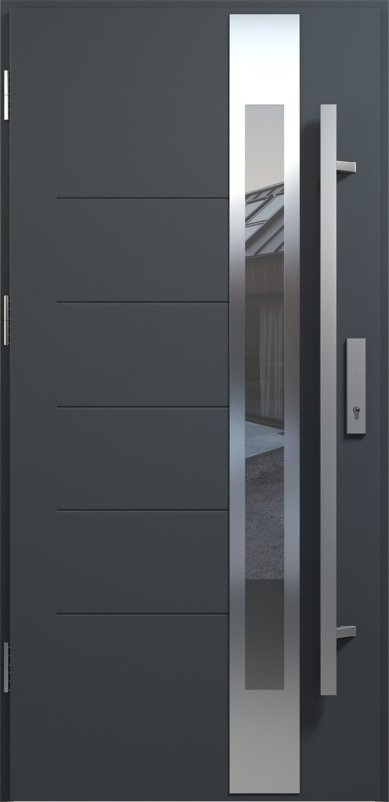 90 THERMO PASIVE BERGEN INOX L.WE antaba 150 cm Antracyt