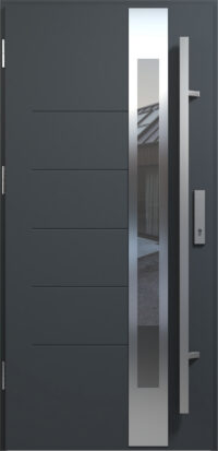 90 THERMO PASIVE BERGEN INOX L.WE antaba 170 cm Antracyt