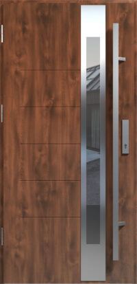 90 THERMO PASIVE BERGEN INOX L.WE antaba 170 cm Orzech