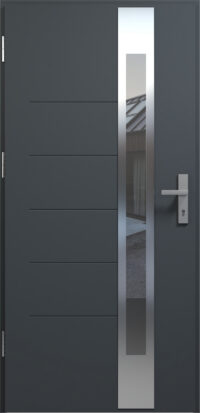 90 THERMO PASIVE BERGEN INOX L.WE Antracyt