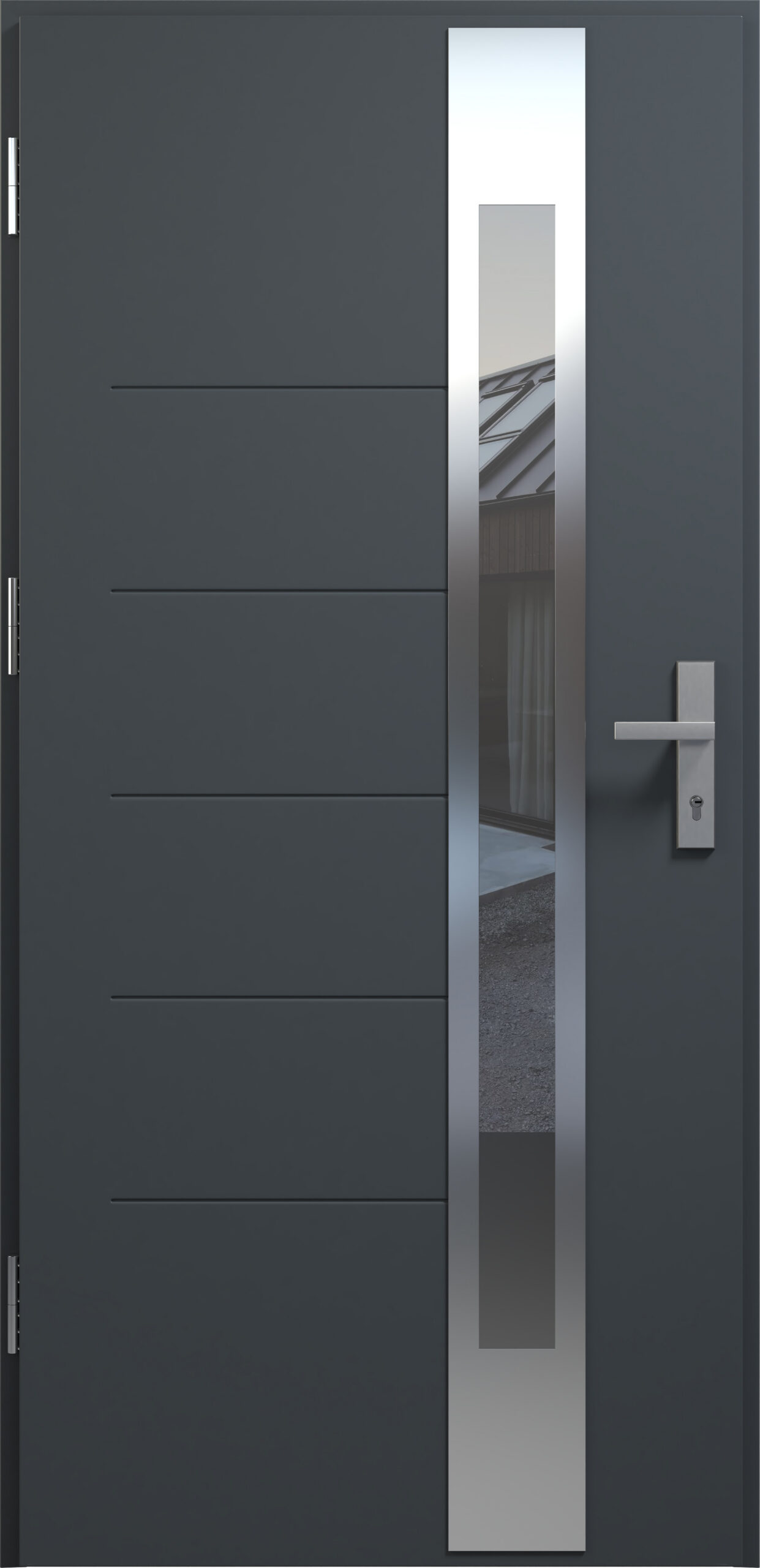 90 THERMO PASIVE BERGEN INOX L.WE Antracyt