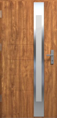 90 THERMO PASIVE BERGEN INOX MAT Dąb Złoty