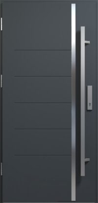 90 THERMO PASIVE BERGEN LONGLINE Z ANTABĄ 150 CM Antracyt