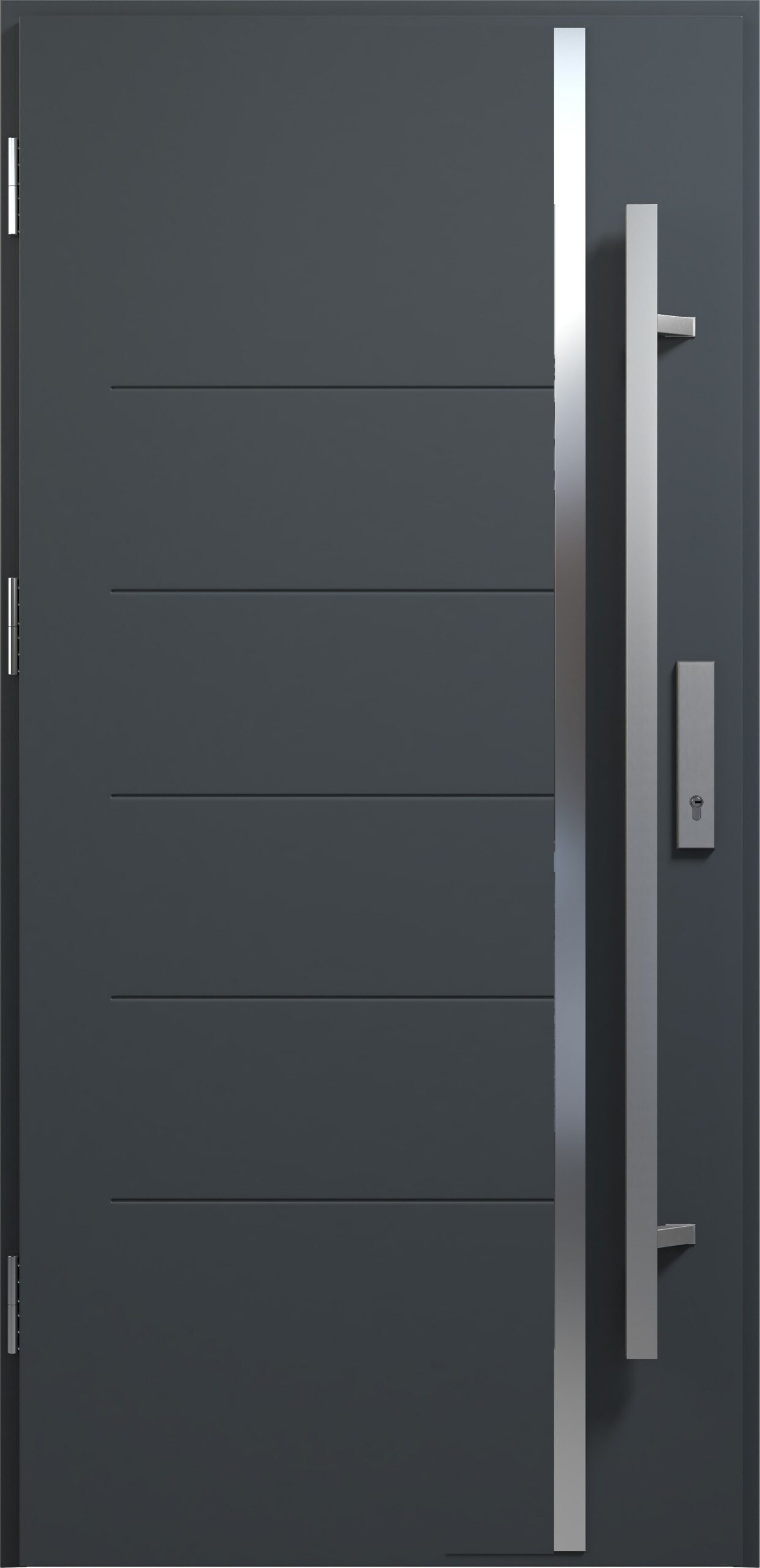 90 THERMO PASIVE BERGEN LONGLINE Z ANTABĄ 150 CM Antracyt