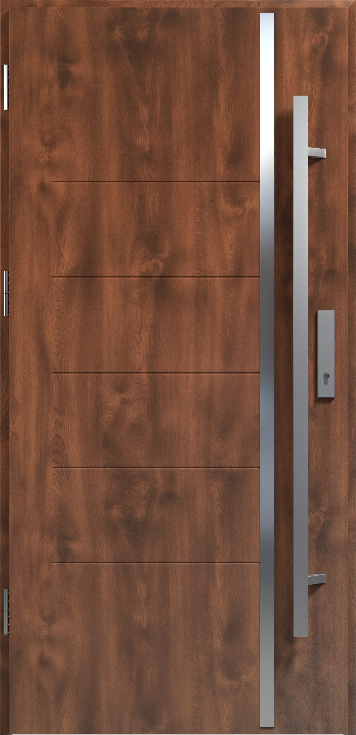 90 THERMO PASIVE BERGEN LONGLINE Z ANTABĄ 150 CM Orzech