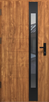 90 THERMO PASIVE BERGEN NERO L.WE Dąb Złoty