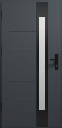 90 THERMO PASIVE BERGEN NERO MAT Antracyt