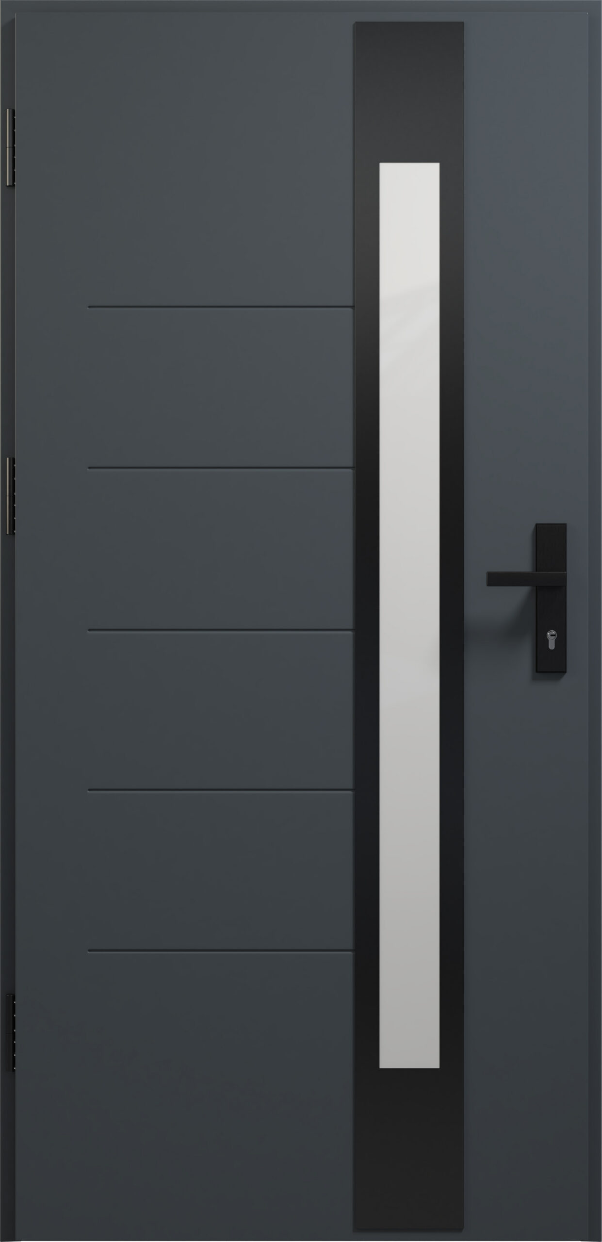 90 THERMO PASIVE BERGEN NERO MAT Antracyt