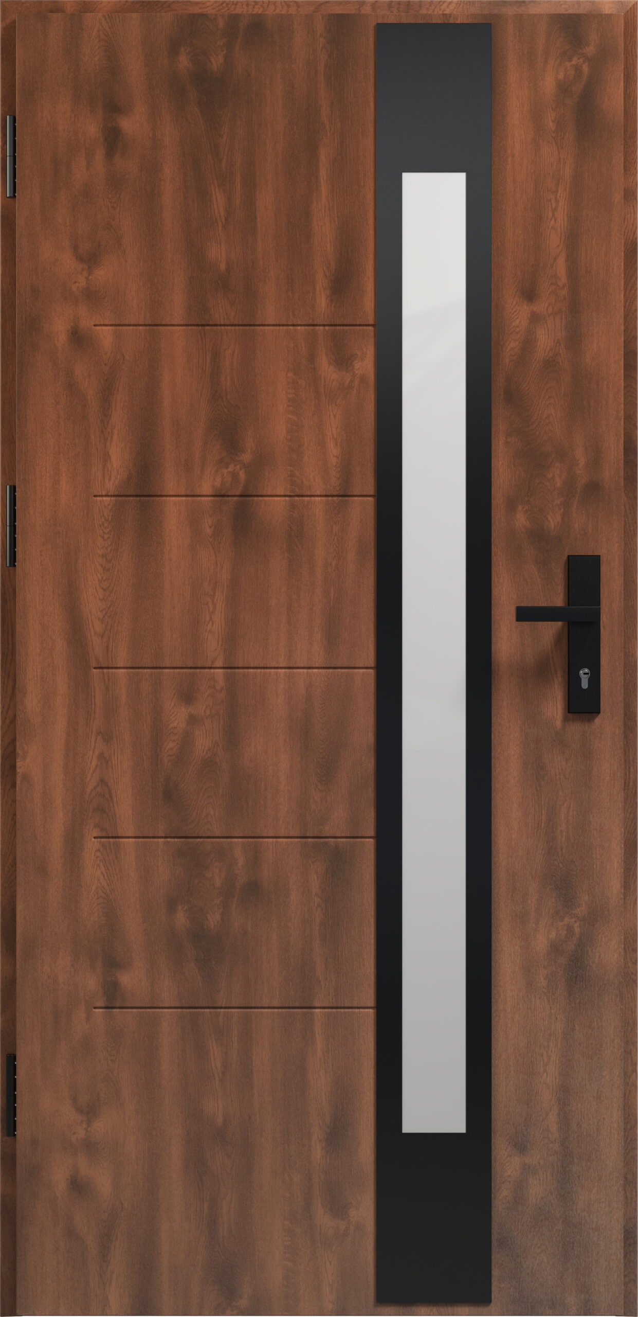 90 THERMO PASIVE BERGEN NERO MAT Orzech