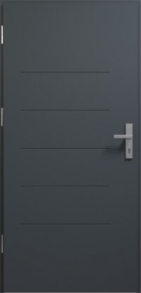 90 THERMO PASIVE BERGEN SOLID INOX Antracyt