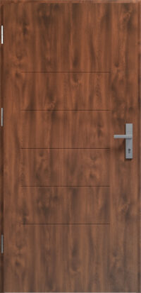 90 THERMO PASIVE BERGEN SOLID INOX Orzech