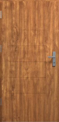 90 THERMO PASIVE BERGEN SOLID INOX Dąb Złoty