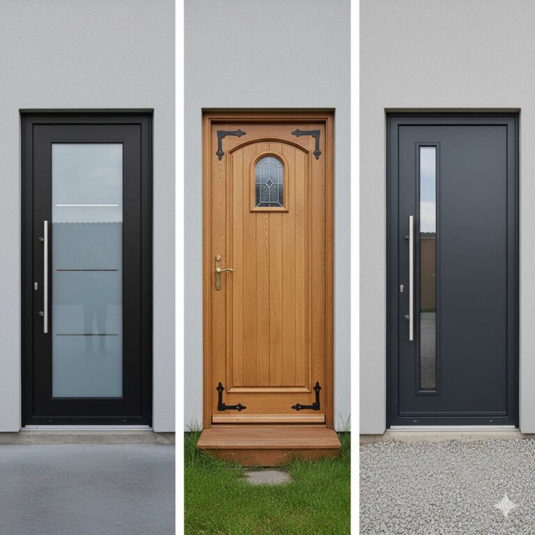 Drzwi stalowe, drewniane czy aluminiowe – które wybrać?