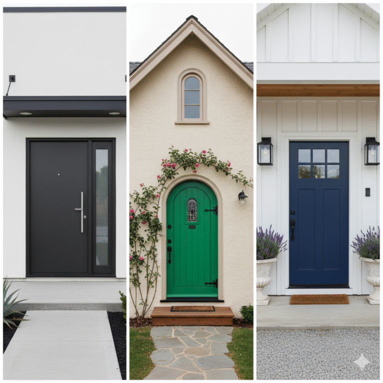 Jak dobrać kolor drzwi do elewacji i stylu budynku?