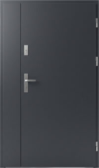 drzwi 72 THERMO PAX Antracyt Dwuskrzydłowe