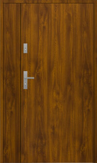 drzwi 72 THERMO PAX Złoty Dąb Dwuskrzydłowe