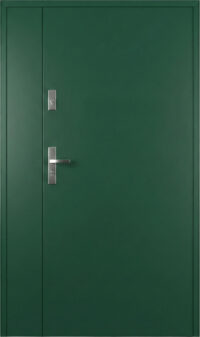 drzwi 72 THERMO PAX Zielony Dwuskrzydłowe