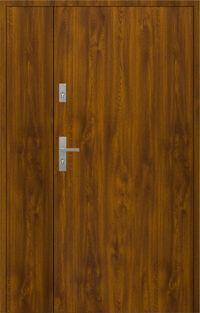 drzwi 72 THERMO PAX Złoty Dąb Dwuskrzydłowe