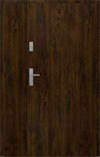 drzwi 72 THERMO PAX Orzech Dwuskrzydłowe