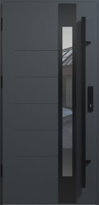 90 THERMO PASIVE BERGEN NERO L.WE antaba 170 cm Antracyt